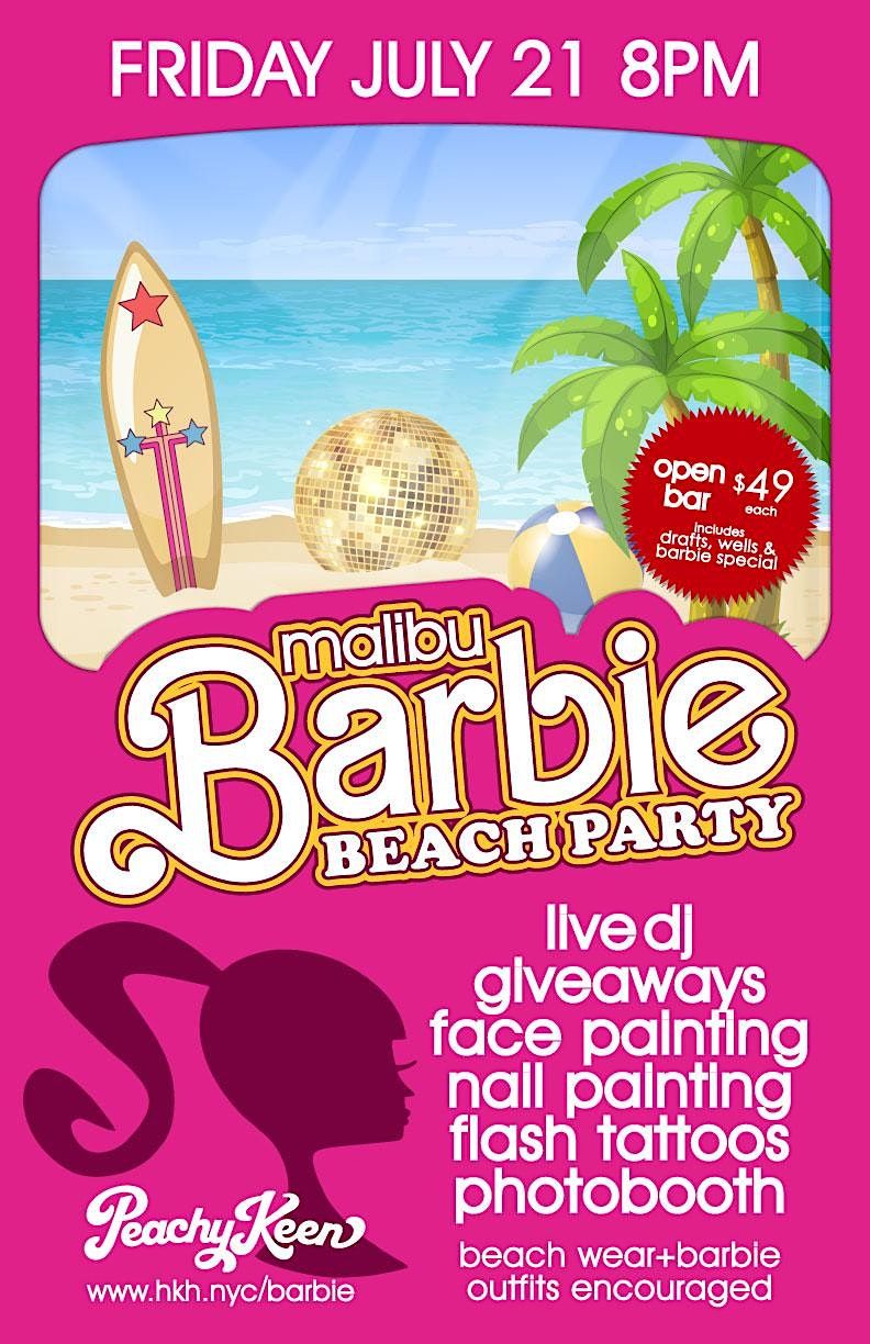 Barbie Movie - Malibu Barbie Beach Party