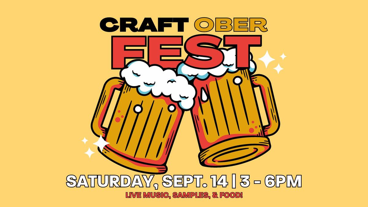 Craft-ober Fest at Hy-Vee: 9\/14