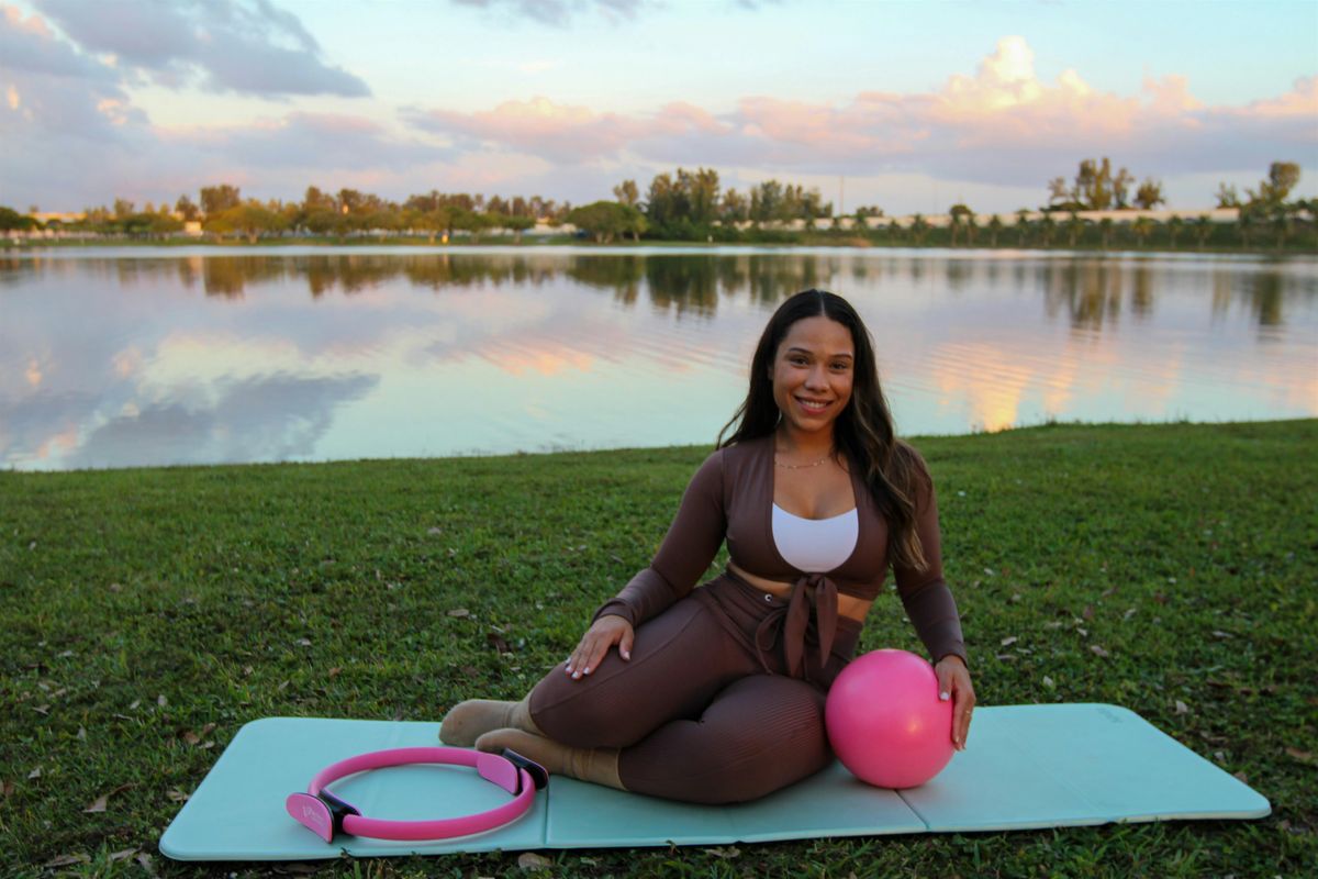 MORNING PILATES BY THE WATER!