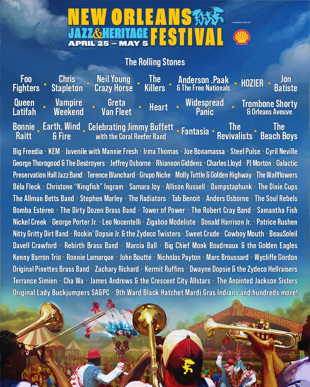 New Orleans Jazz And Heritage Festival: Weekend 1 - Thursday