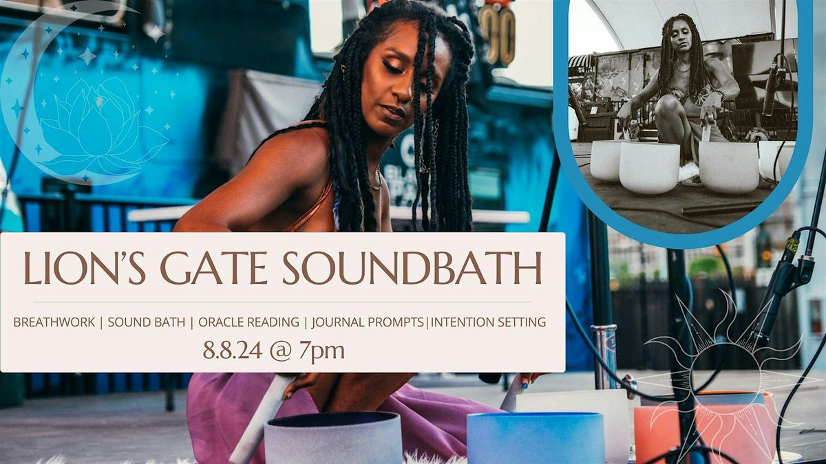 LAS VEGAS LIONS GATE SOUNDBATH MEDITATION EXPERIENCE