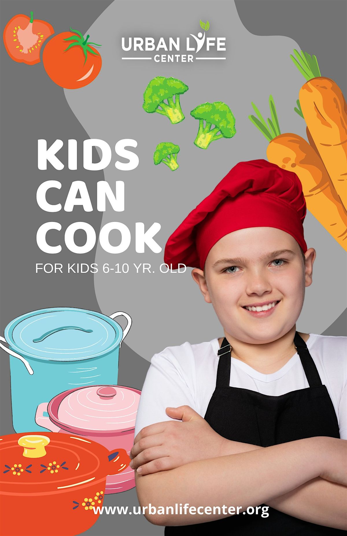 Kids Can Cook (6-10 year old)