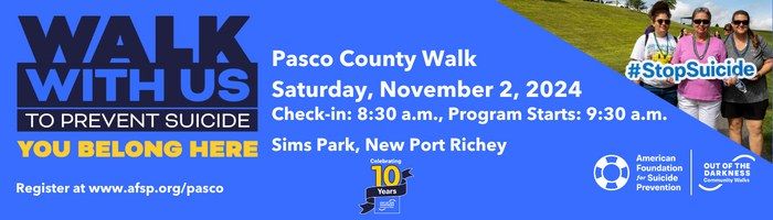 Pasco County Out of the Darkness Walk