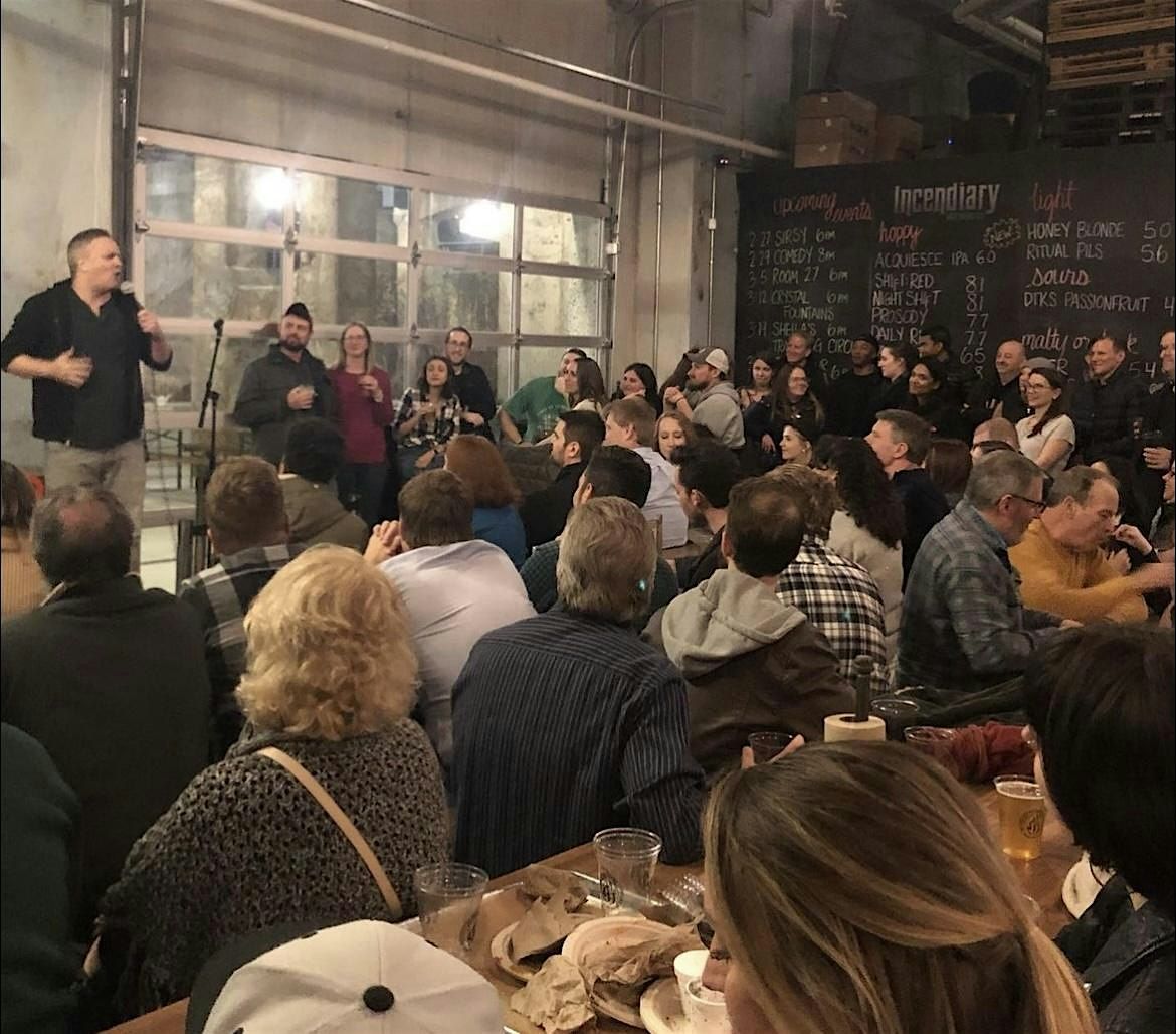 Standup Comedy at Incendiary Brewing