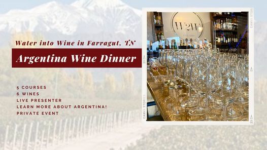 Argentina Wine Dinner in Farragut, TN - This Sunday