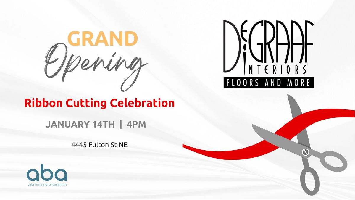 DeGraaf Interiors Ribbon Cutting 