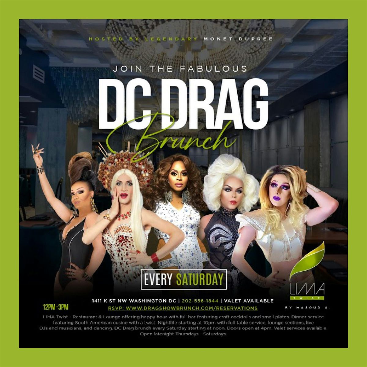 Washington DC #1 Best Drag Brunch