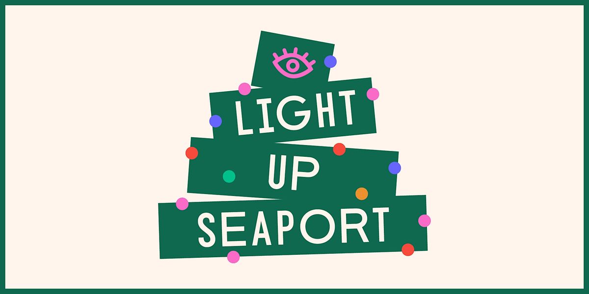 Light Up Seaport 2023, Seaport Common, Boston, 1 December 2023