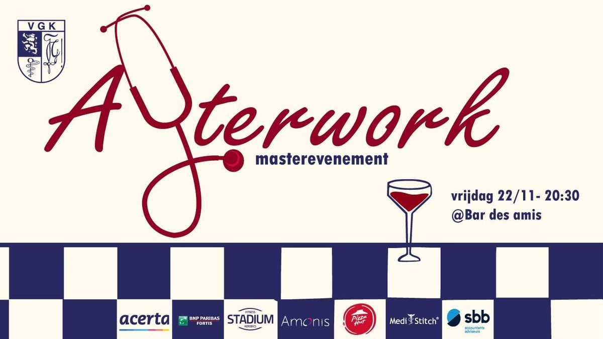 Masterevenement: Afterwork