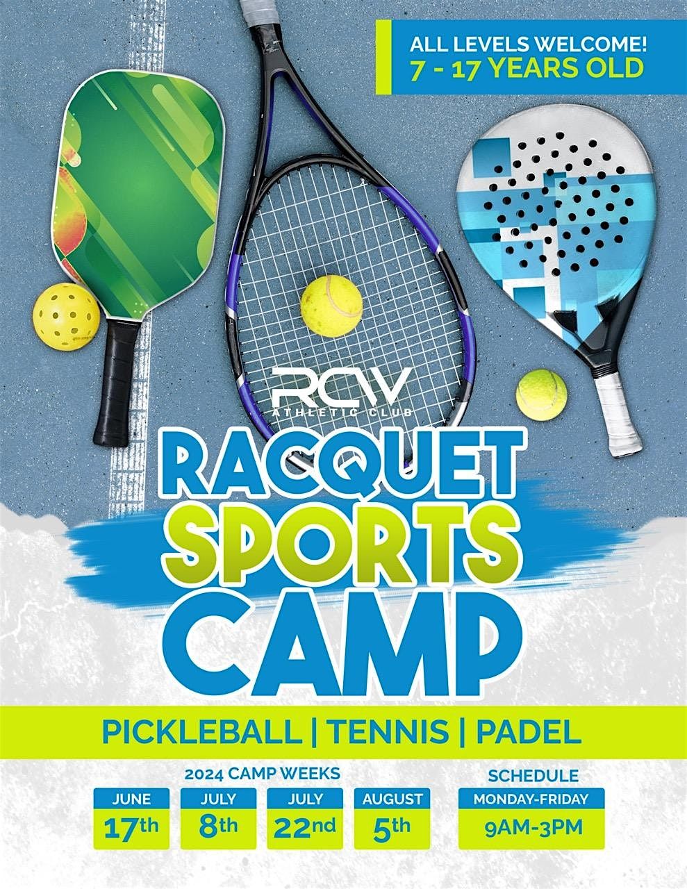 2024 Racquet Sports Camp