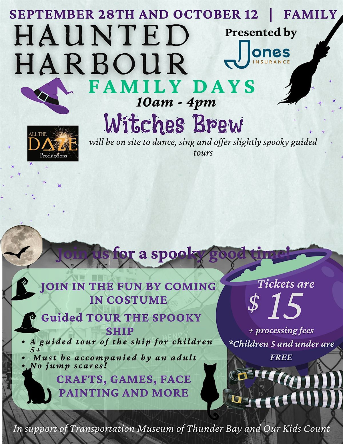 Haunted Harbour - Family Days - Witches Brew