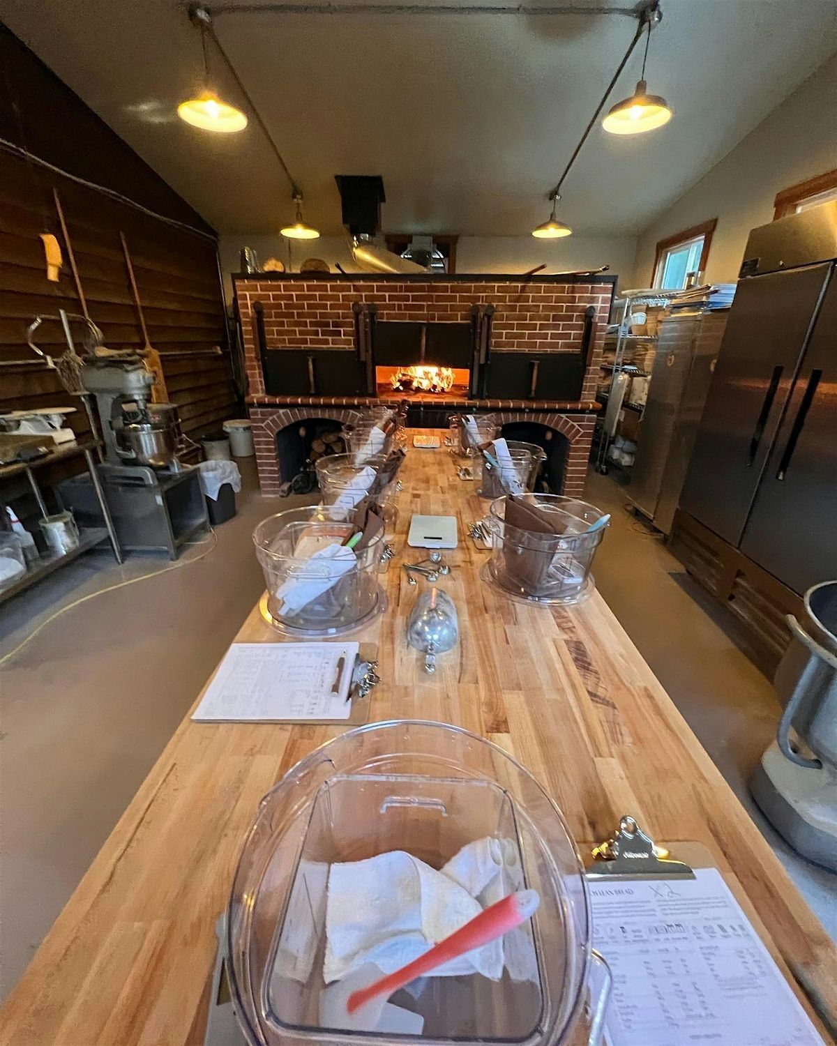 Sourdough Bread making class on a Authentic Wood fired brick oven