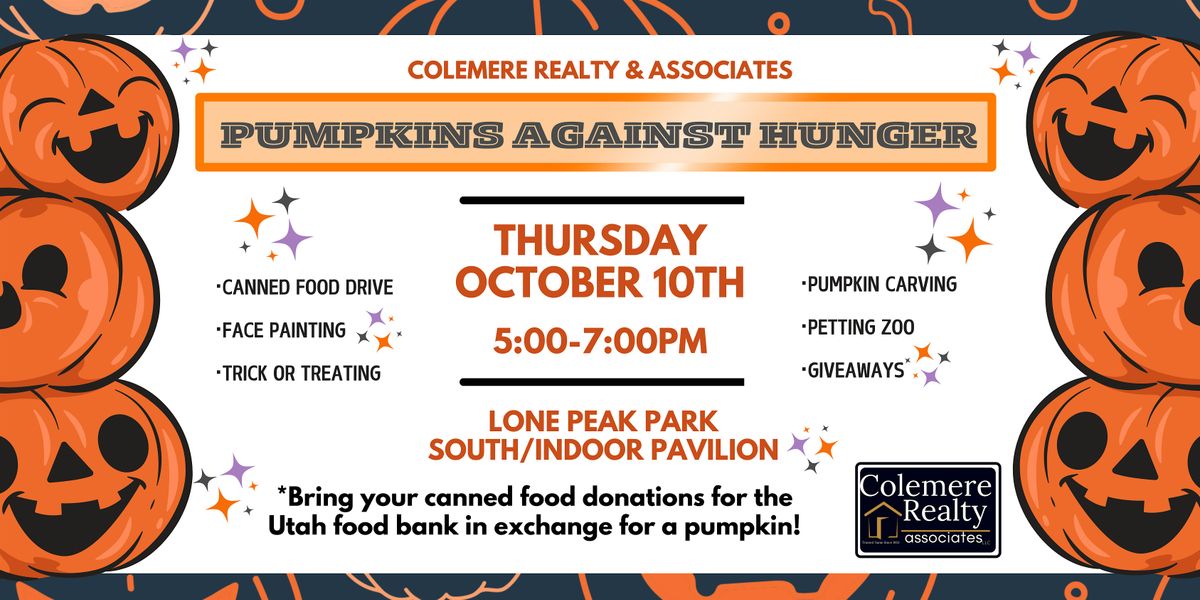 Colemere Realty\u2019s Annual Pumpkins Against Hunger