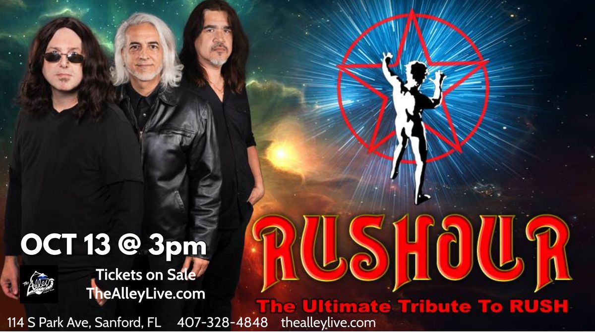 RUSHOUR | The Ultimate Tribute to RUSH @ The Alley in Sanford