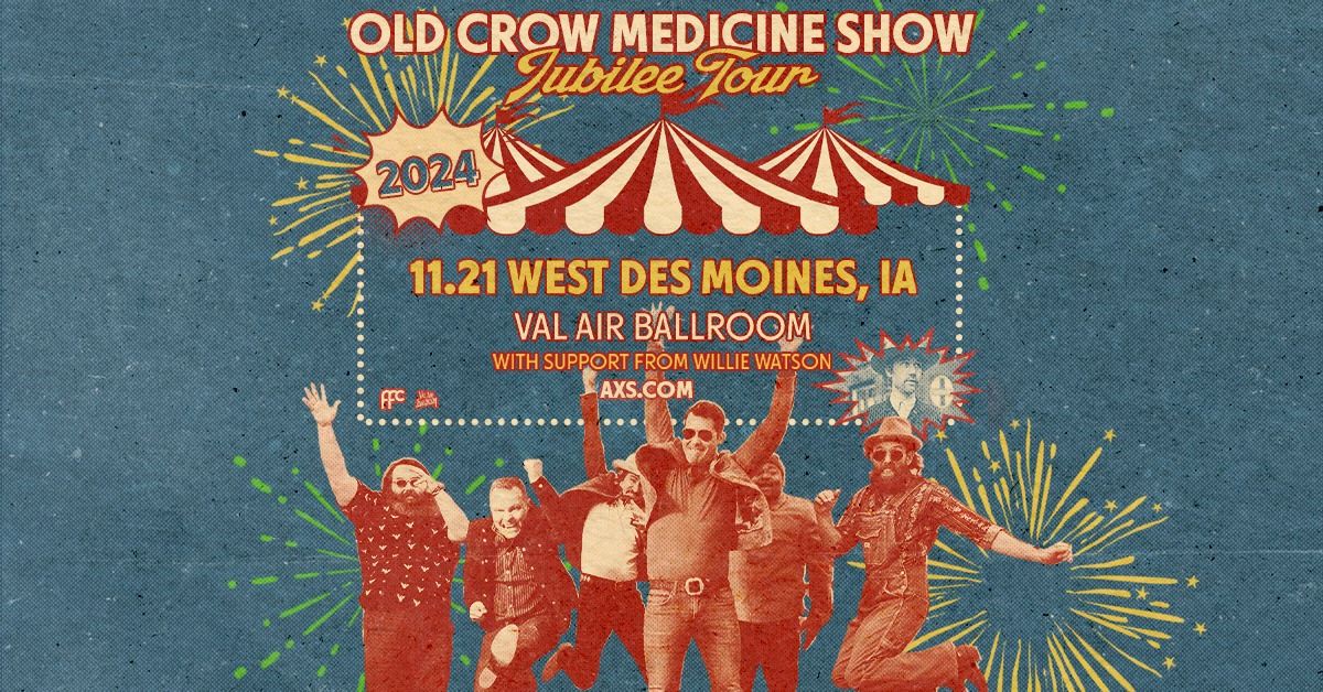 Old Crow Medicine Show with Willie Watson at Val Air Ballroom