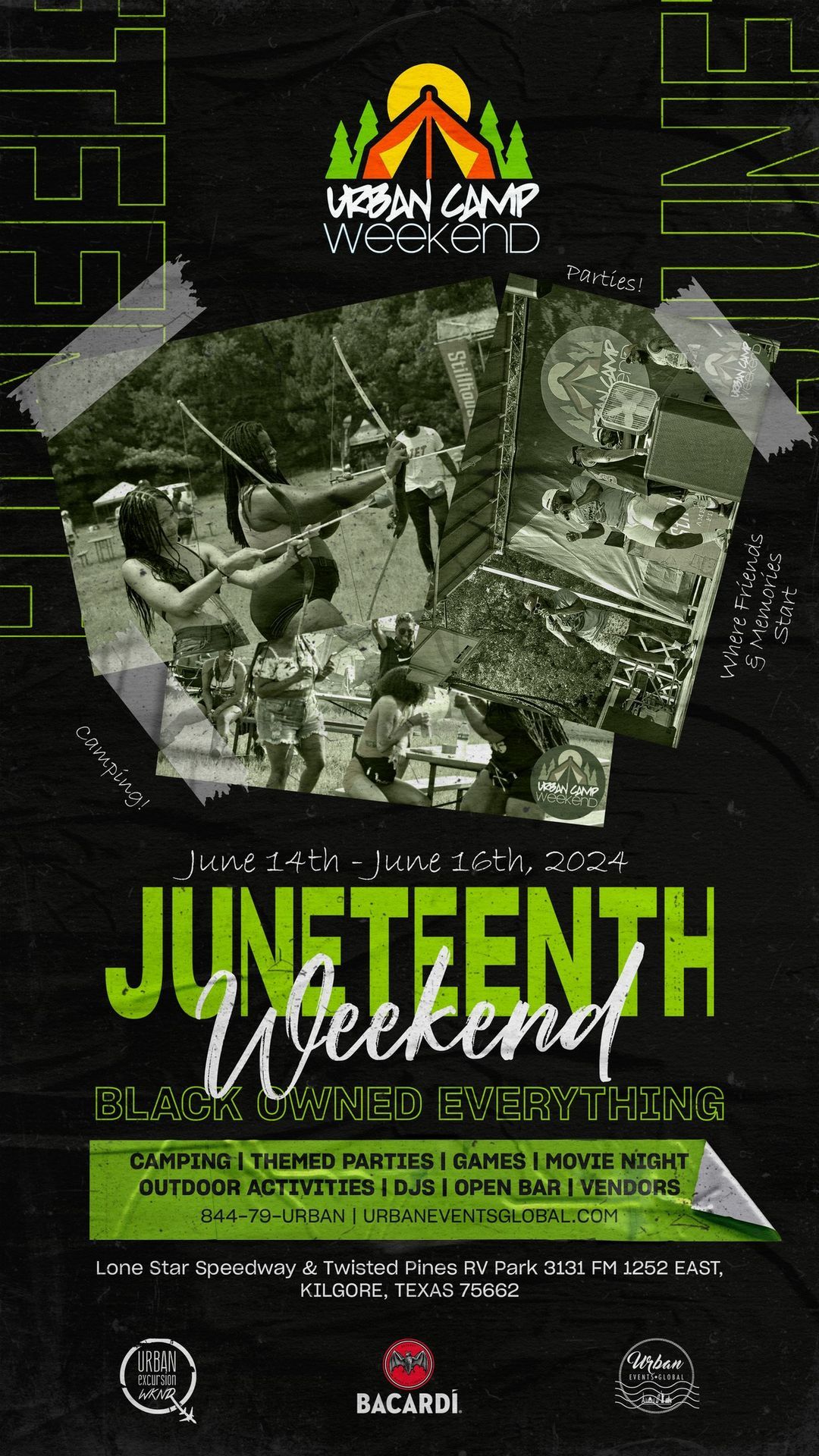 Urban Camp Weekend - Summer 2024 - Juneteenth
