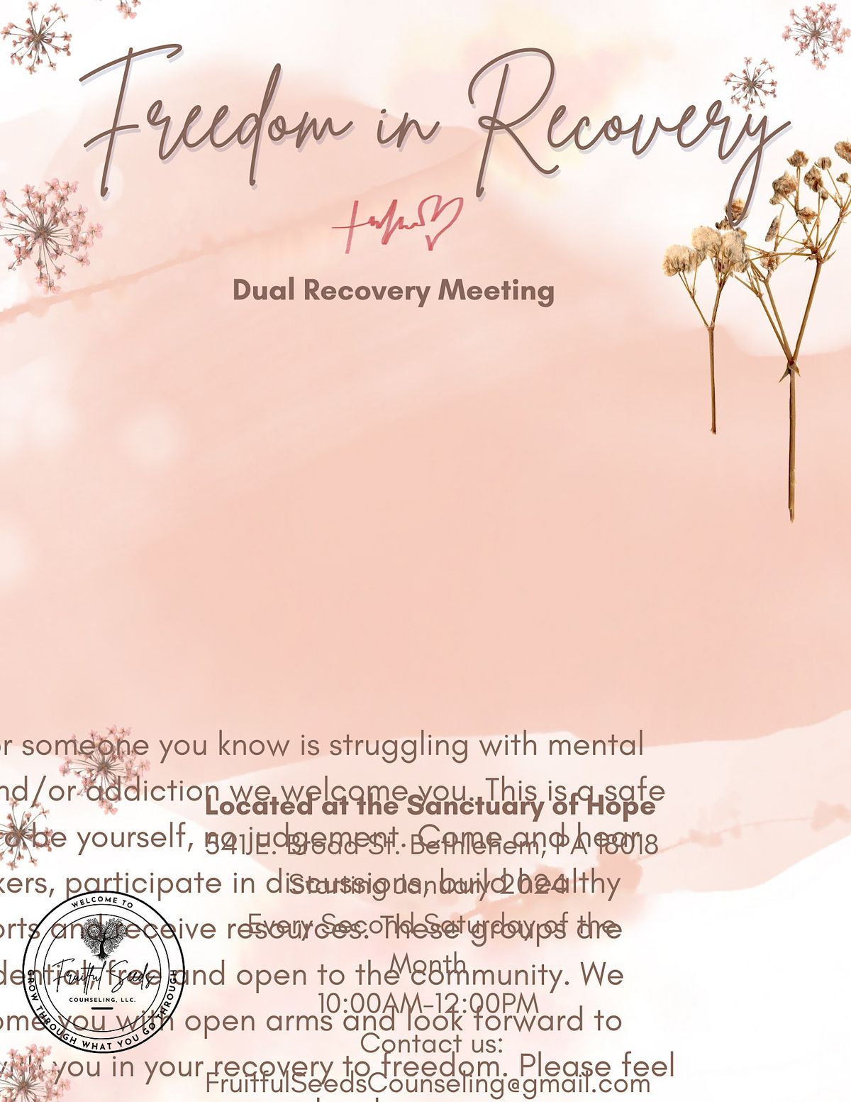 FREEdom in Recovery Meetings