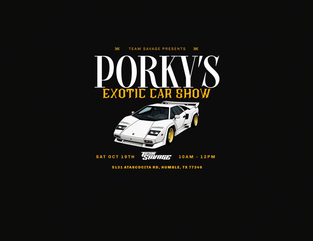 Porky's Exotic Car Show