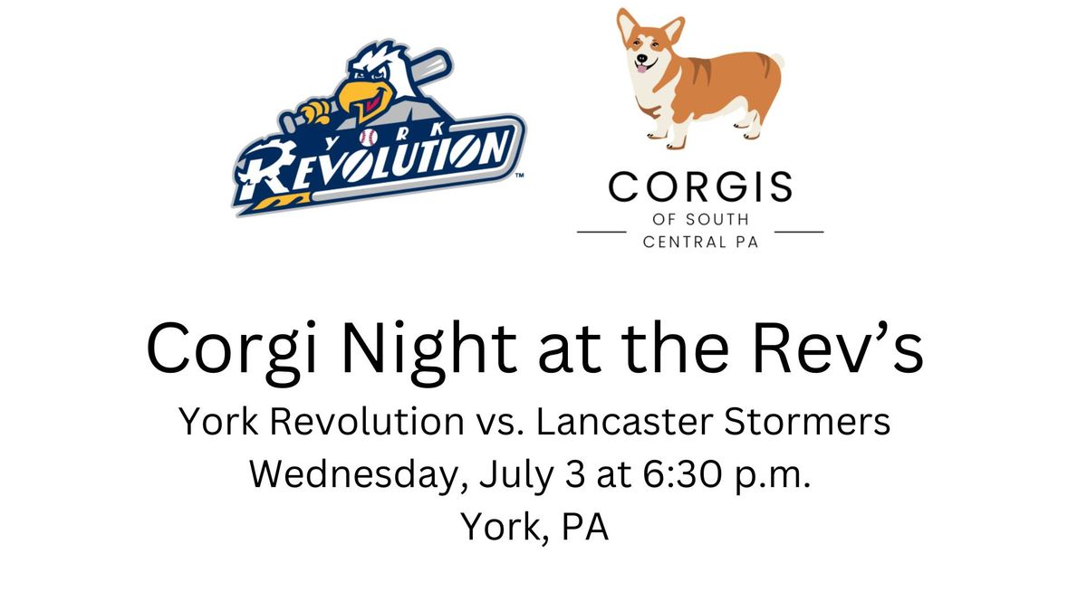 Corgi Night - Bark at the Park (York vs. Lancaster)
