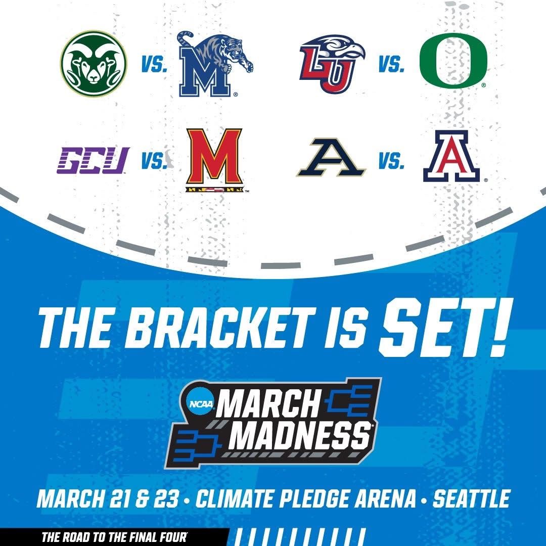 NCAA Men's Basketball Tournament: Rounds 1 & 2 - Session 1 (Time: TBD)