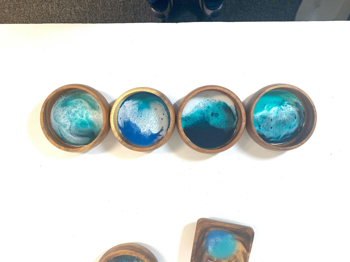 Ocean Resin Bowls - Enchanted Lake