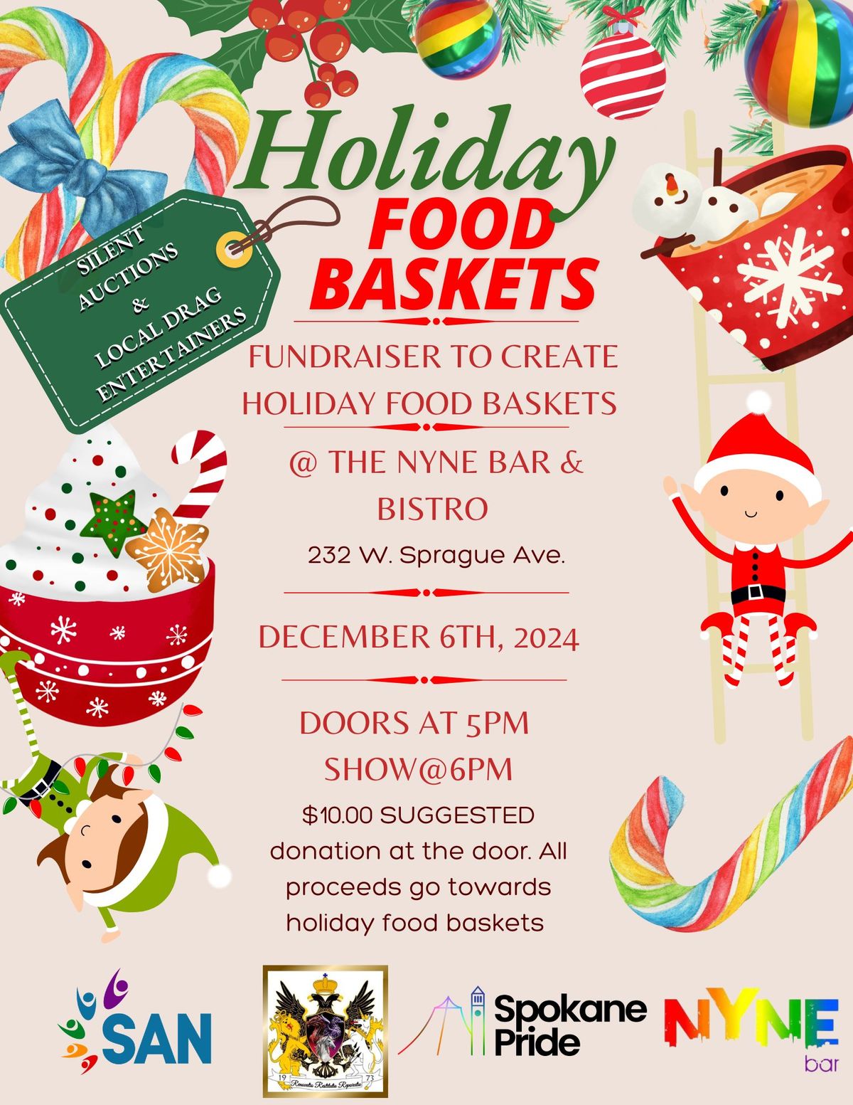 Holiday Food Basket Fundaiser Show!!!!