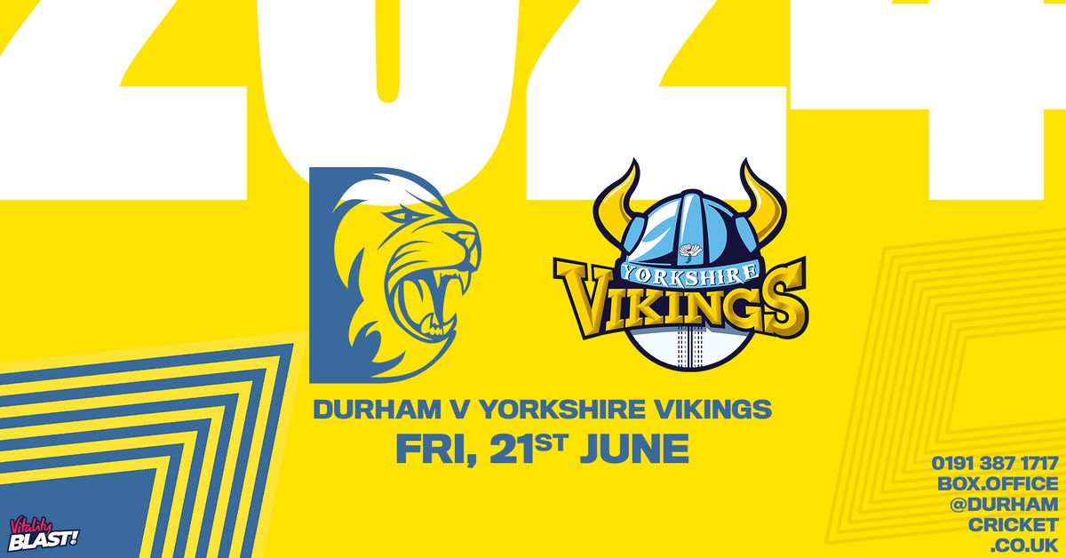 Durham V Yorkshire Vikings