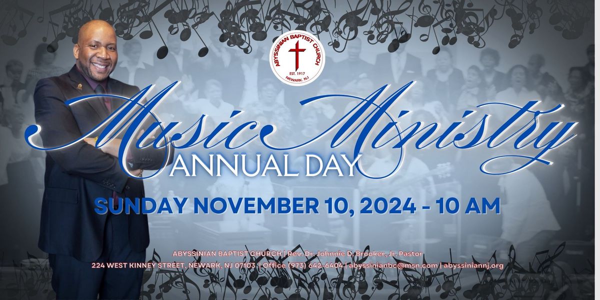 Music Ministry Annual Day Worship Service