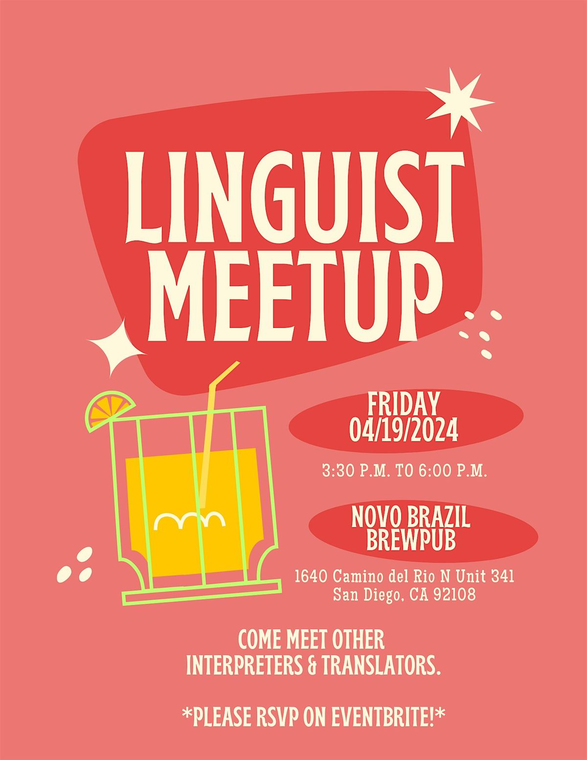 Linguist meetup in San Diego
