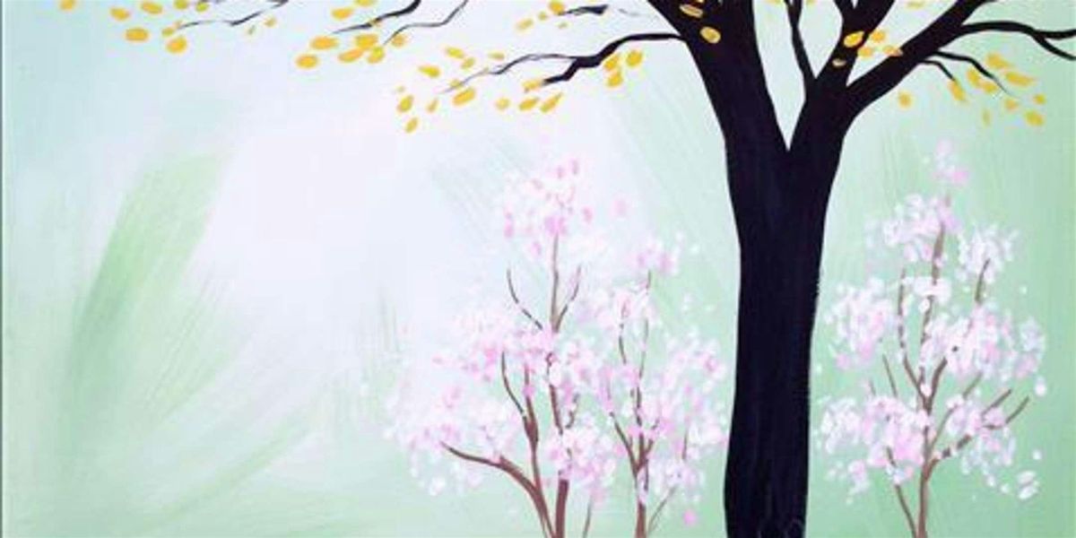 Peaceful Spring Garden - Paint and Sip by Classpop!\u2122