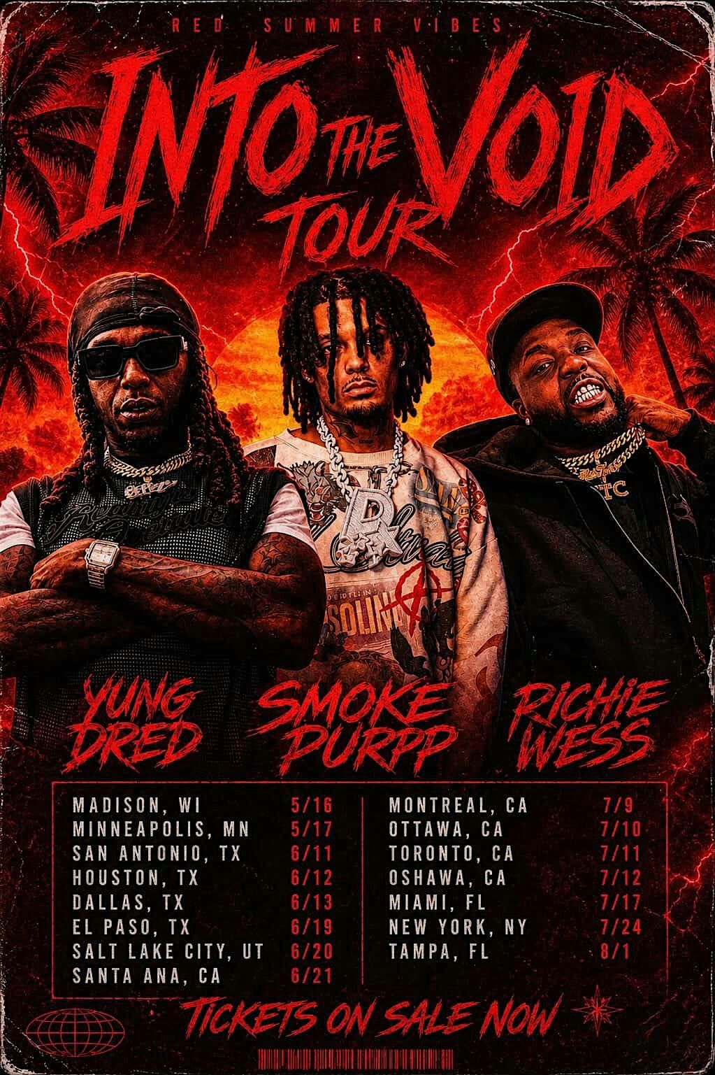 SMOKEPURPP INTO THE VOID TOUR LIVE IN OTTAWA FT YUNG DRED & RICHIE WESS