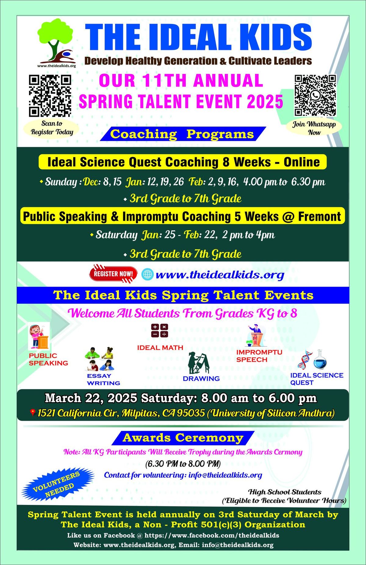 11th Annual Spring Talent Event