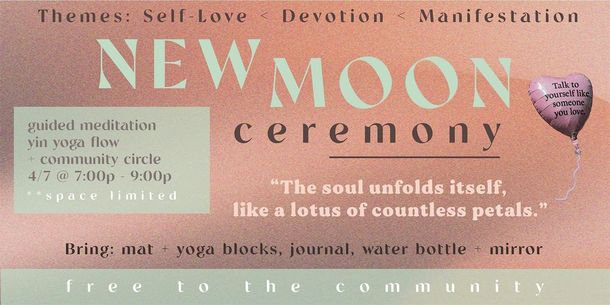 New Moon Ceremony