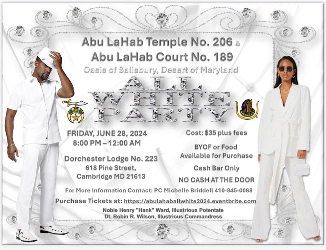 Abu LaHab All White Party 2024