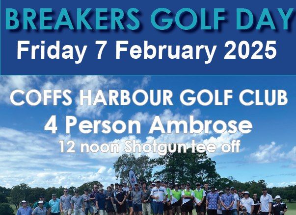 Coffs Harbour Breakers Golf Day 