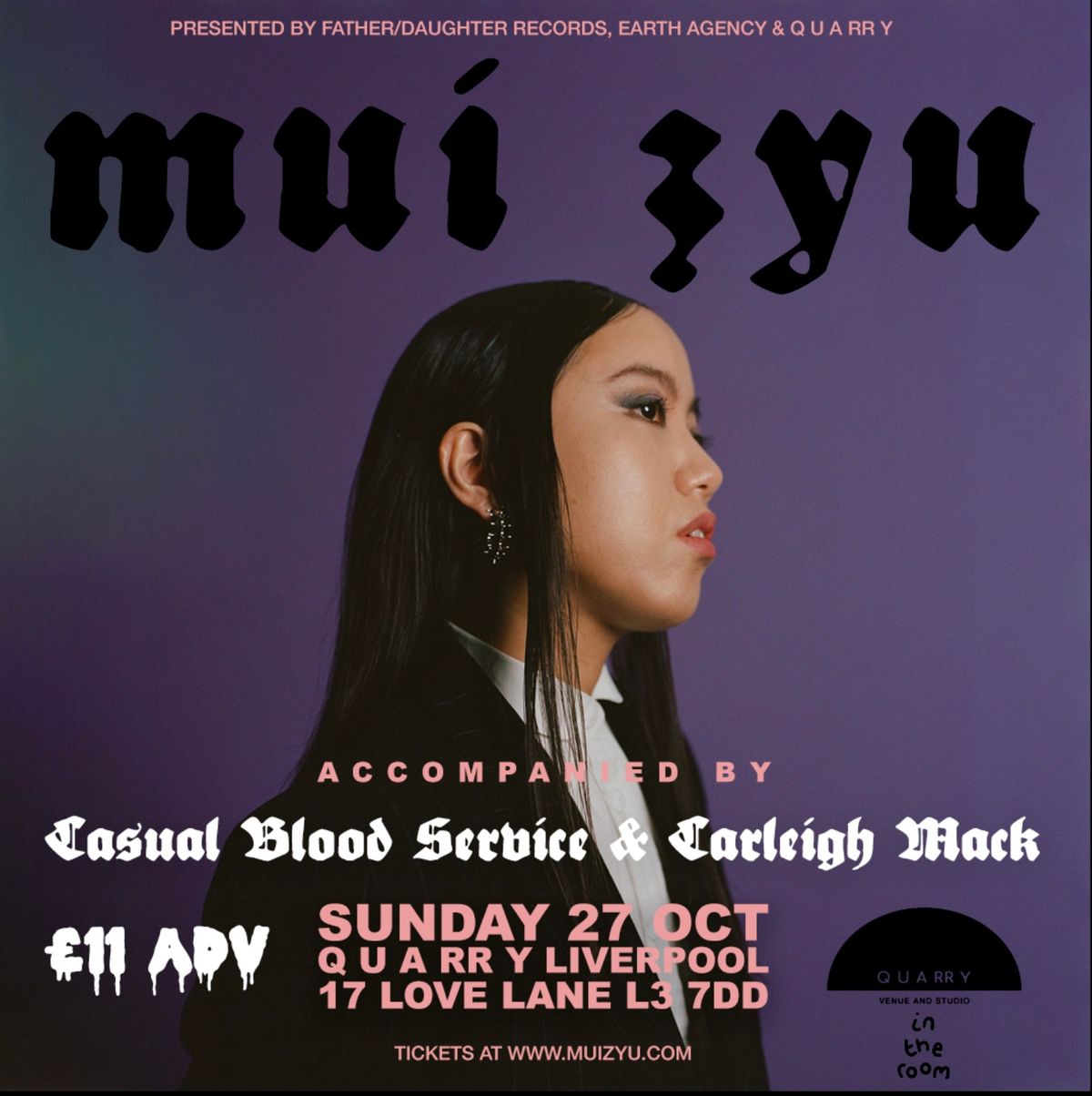 Mui zyu w\/ Casual Blood Service + Carleigh Mack