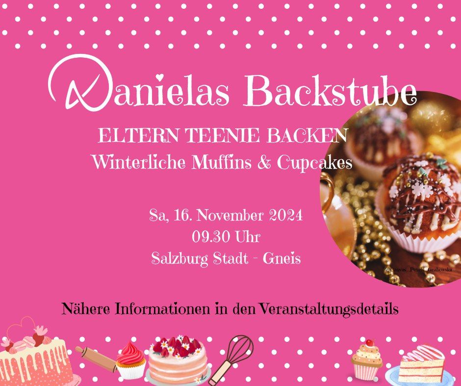 Eltern Teenie Backen - Winterliche\/Weihnachtliche Muffins & Cupcakes