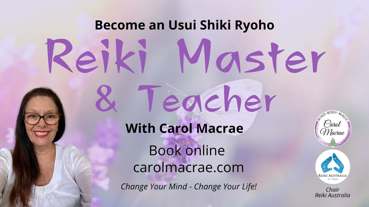 Reiki Master and Teacher\u2019s Workshop- November 23rd & 24th 2024