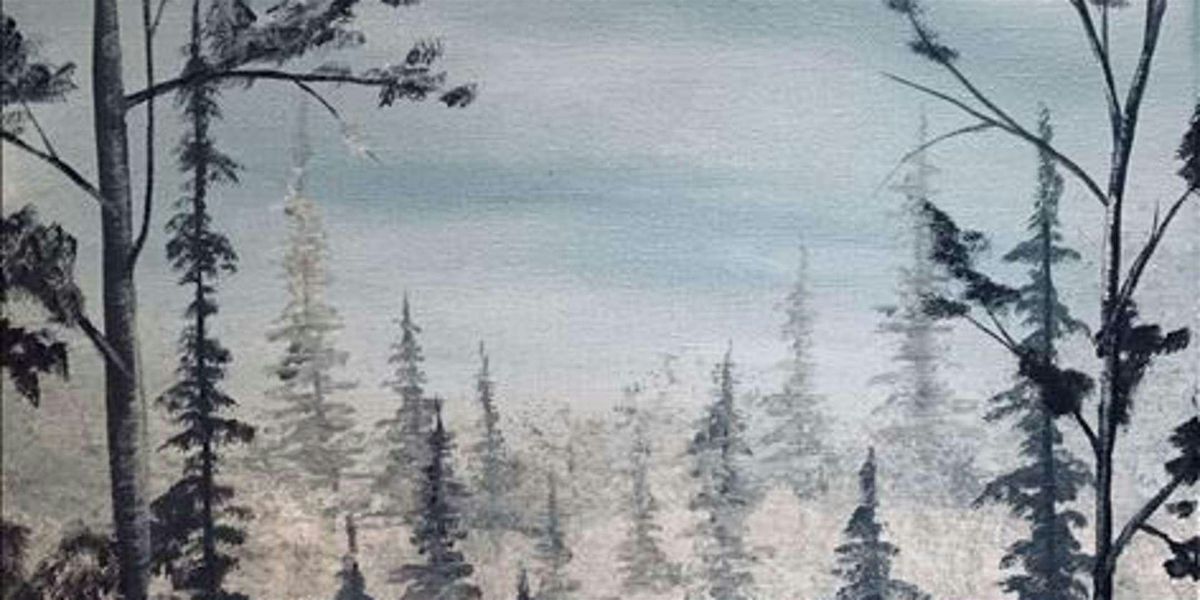 Evergreen Forest - Paint and Sip by Classpop!\u2122