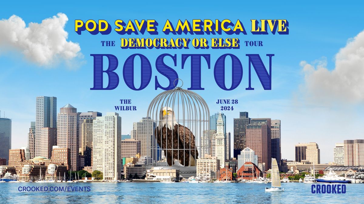 Pod Save America Live: The Democracy or Else Tour