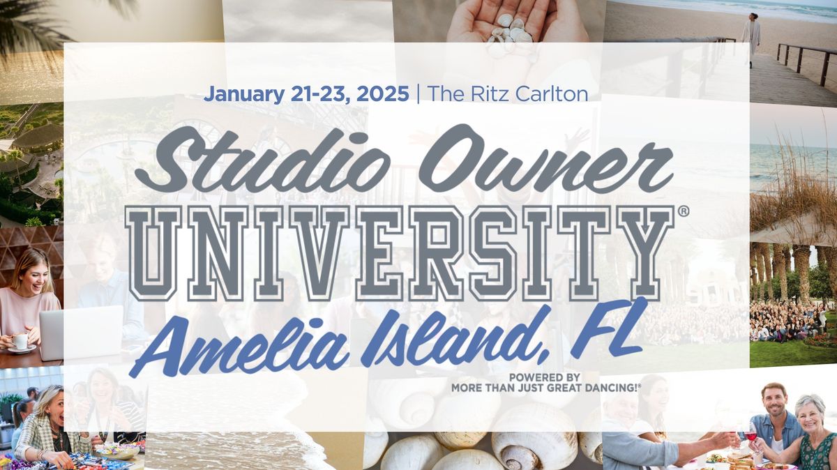 Studio Owner University\u00ae 2025 - Amelia Island, FL