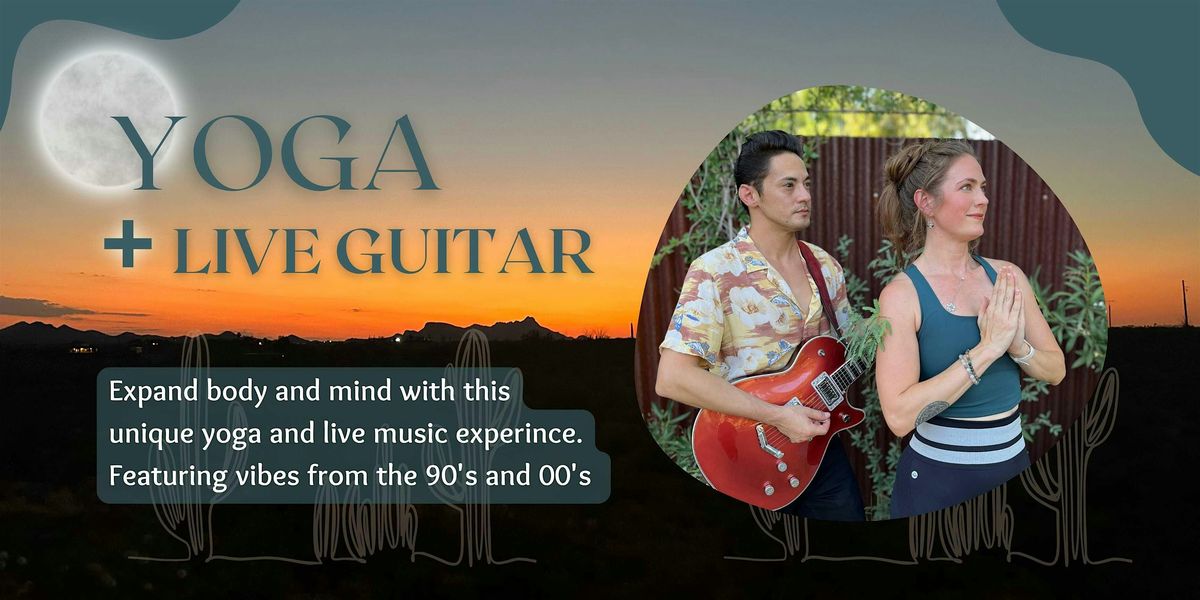 I love the 90's Yoga! Yoga flow plus Live ambient 90's guitar