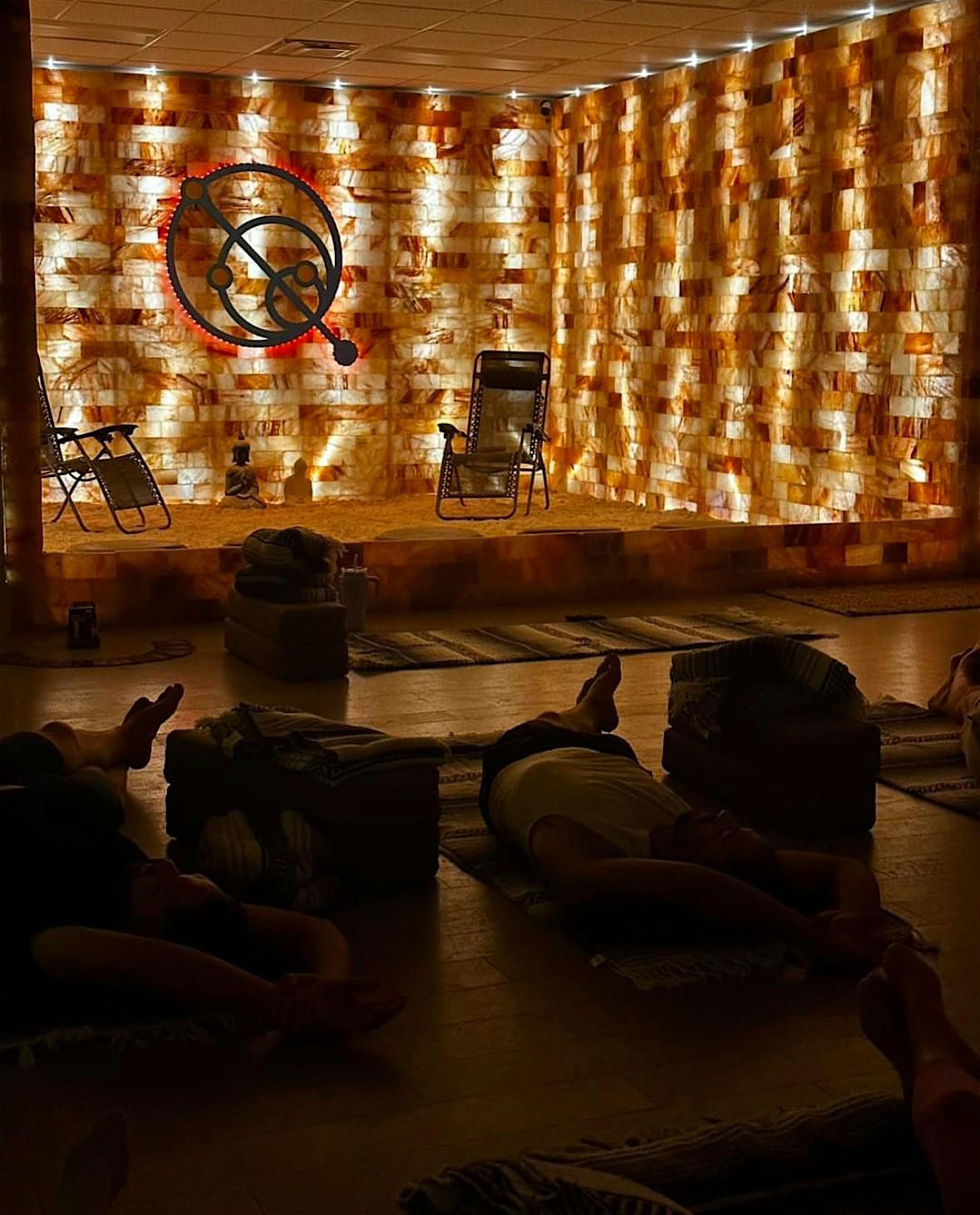 Restorative Yoga with Sound Bath at the Salt Cave