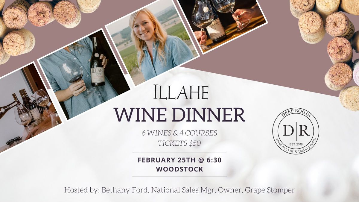 Illahe Vineyards Wine Dinner