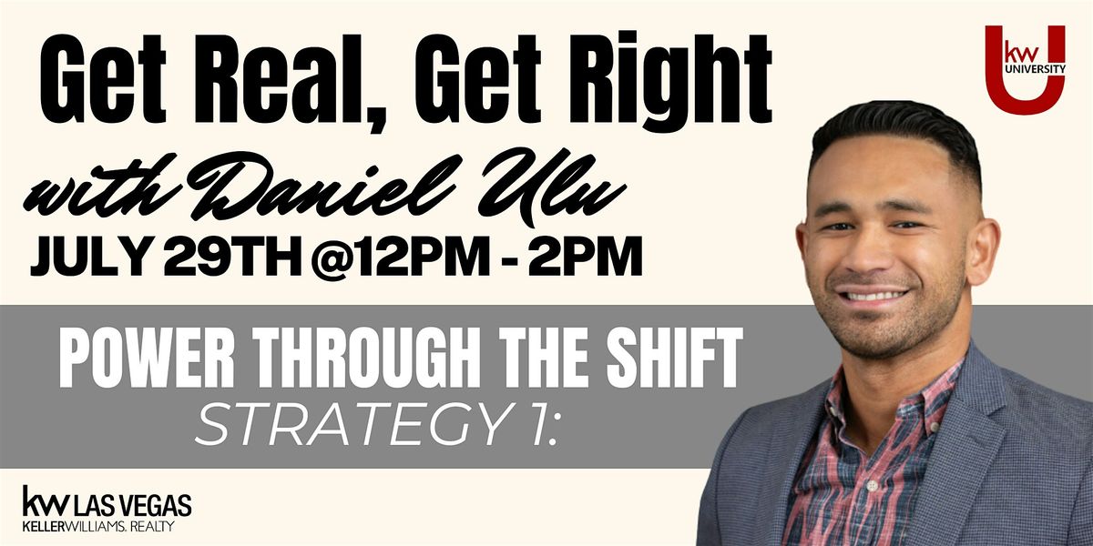 Shift Tactic- Get Real, Get Right w\/ Daniel Ulu