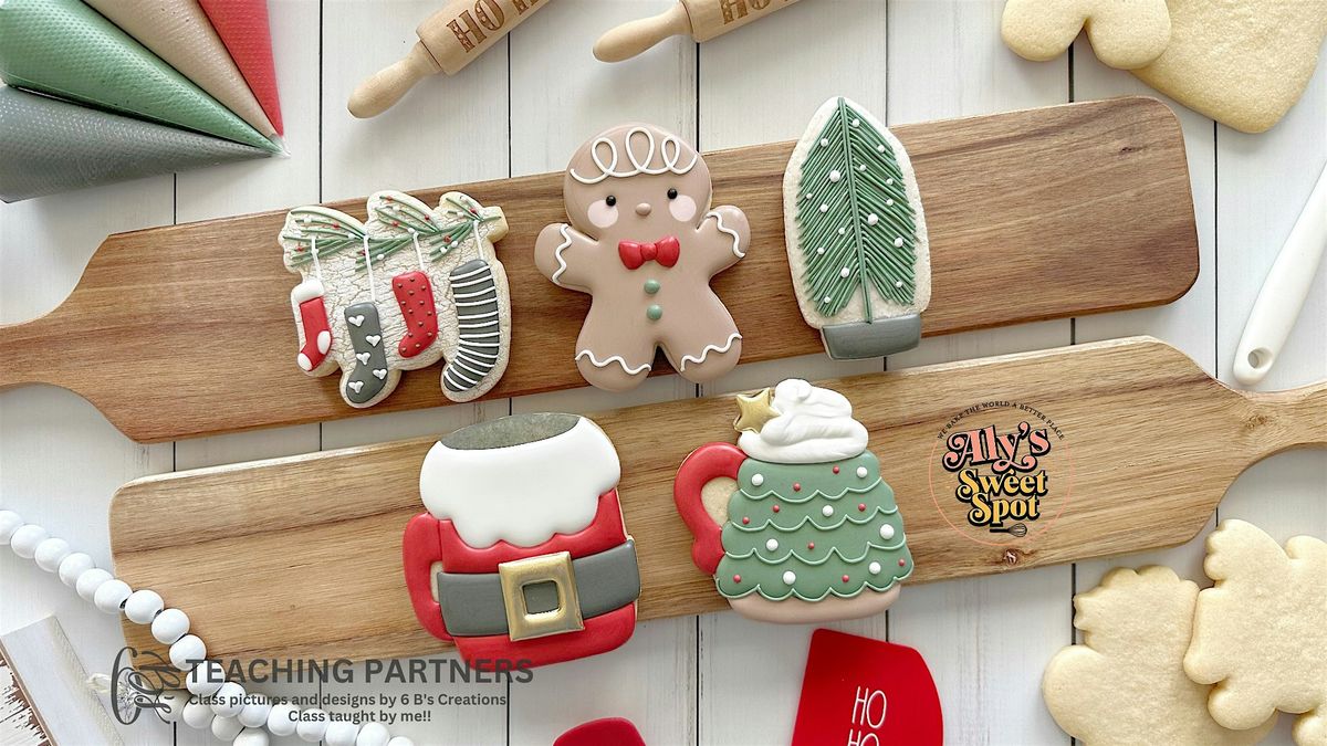 Merry & Bright: A Festive Cookie Decorating Class - Beginner Friendly