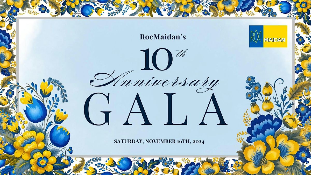 RocMaidan's 10th Anniversary Gala