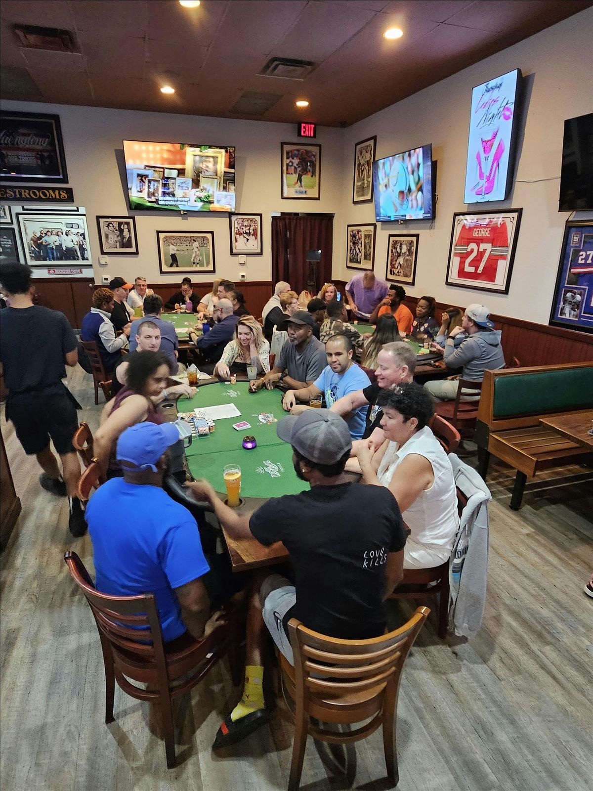 Poker  night at Bob G's Saturdays with Rock N Roll Poker League