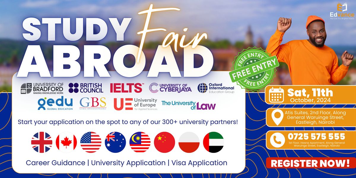 INTERNATIONAL UNIVERSITIES FAIR 2024 | EDVANCE STUDY ABROAD