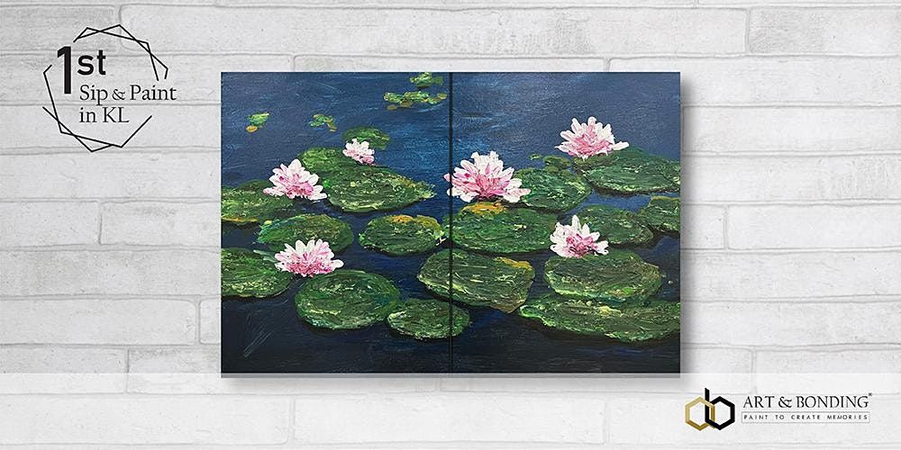Sip & Paint Date Night : White Water Lilies